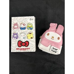 Sanrio Hello Kitty & Friends Bag Charm Loungefly 3" Mini Backpack My Melody